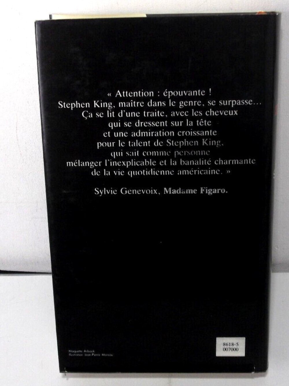Stephen King - Simetierre French Hardcover France Loisir 1985 - Picture 6 of 6